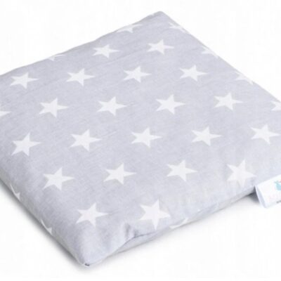 Veľký nahrievací vankúšik Hviezdy (sivá)