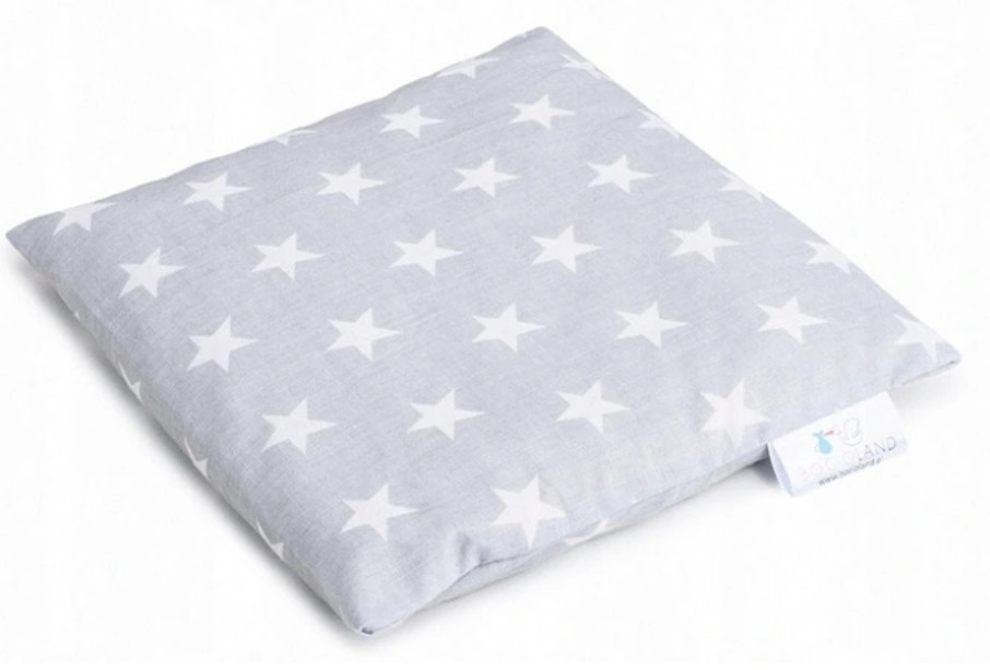 Veľký nahrievací vankúšik Hviezdy (sivá)