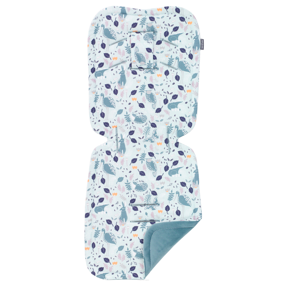 Vložka do kočíka prešívaný Velvet PREMIUM Les, zelená