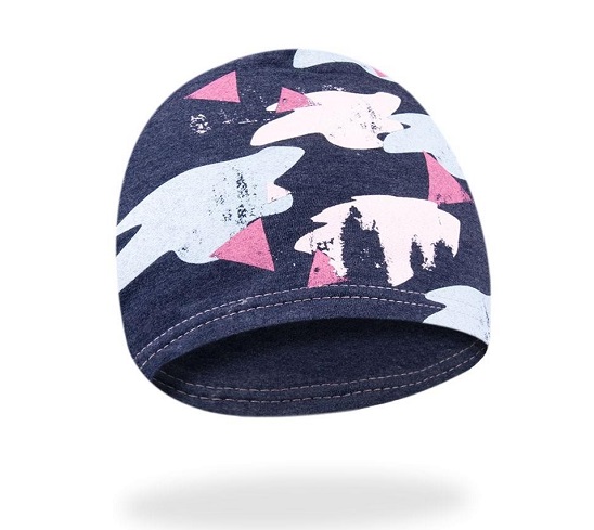 YO! Bavlnená čiapka Izabela (jeans)