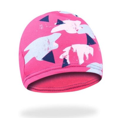 YO! Bavlnená čiapka Izabela (malinová)