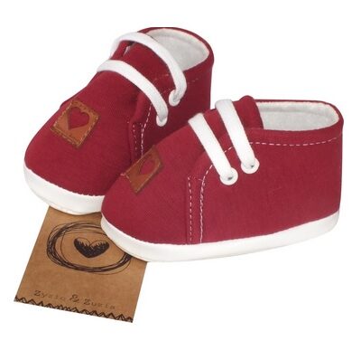 Z&Z Jarné dojčenske topánočky, capáčky - bordo, 62/68