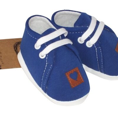 Z&Z Jarné dojčenske topánočky, capáčky - tmavě modrý, 68/80