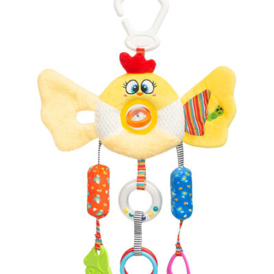Závesná hračka, hrkálka - Vtáčik Maxi