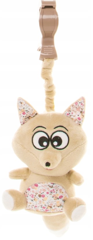 Závesná plyšová hračka Fox (béžovo/hnedá)