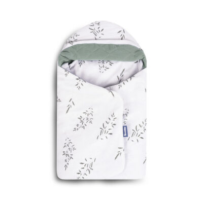 Zavinovačka 2v1 do autosedačky, kočíka, mušelín, bavlna, Lúka, khaki