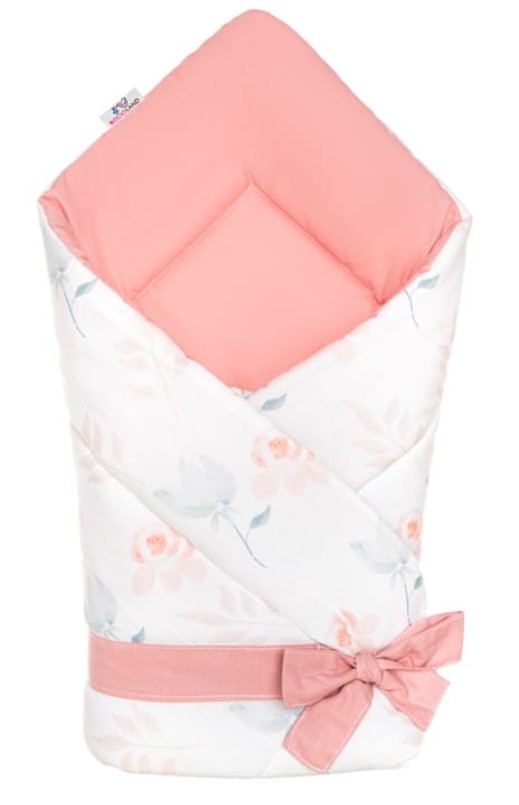 Zavinovačka pre bábätko Zvonček, 70x70 cm, púdrová