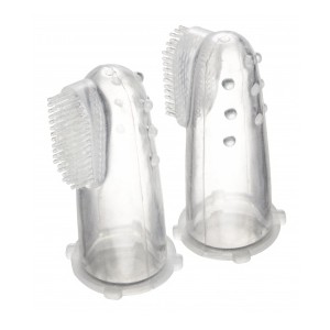 AKUKU: Silikónová kefka na zuby s puzdrom